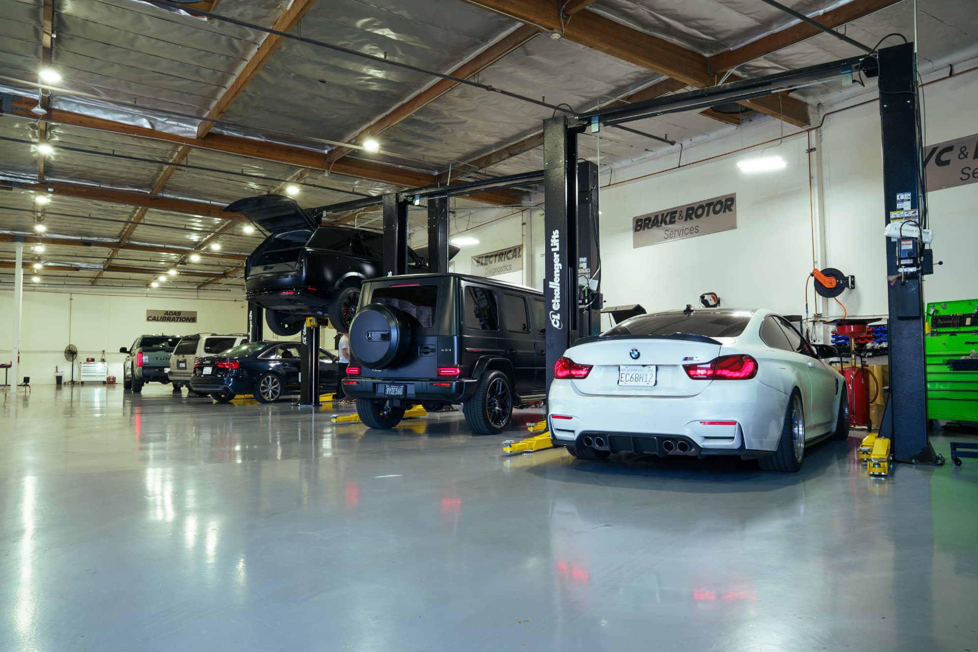 The PC Automotive shop floor