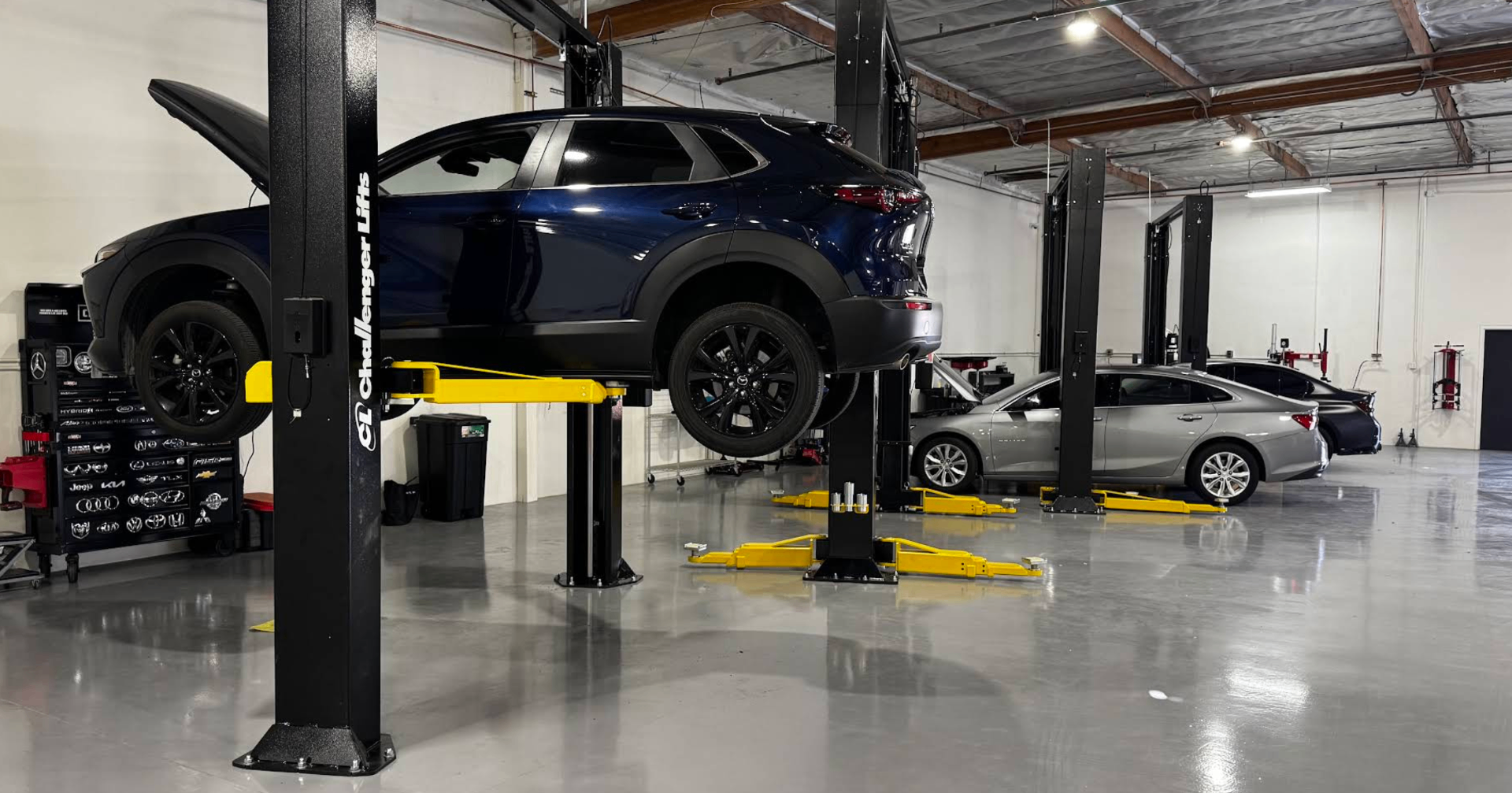 The PC Automotive shop floor